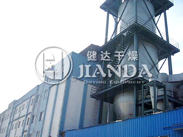 水解蛋白壓力噴霧干燥機調試現場2